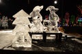 Chicago, USA. 31st December 2016. Ice Sculptures